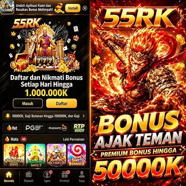 55RK - 55rk Destinasi Slot Online Indonesia dengan Ragam Tema Menarik