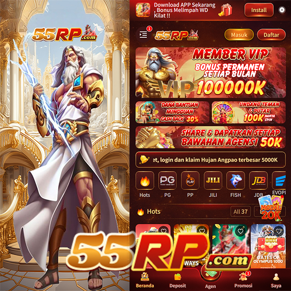 55RP - Situs Resmi Slot Online dan Pilihan Game PG Soft